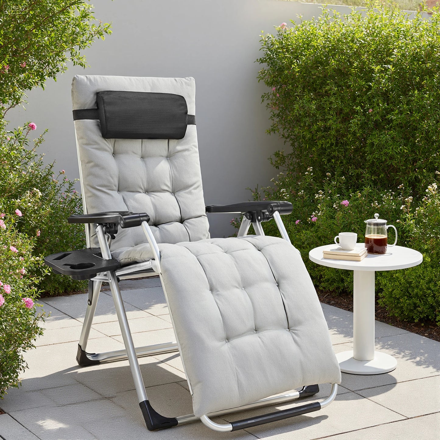 Zero Gravity Set of 2 Portable Recliner Lounge Chair