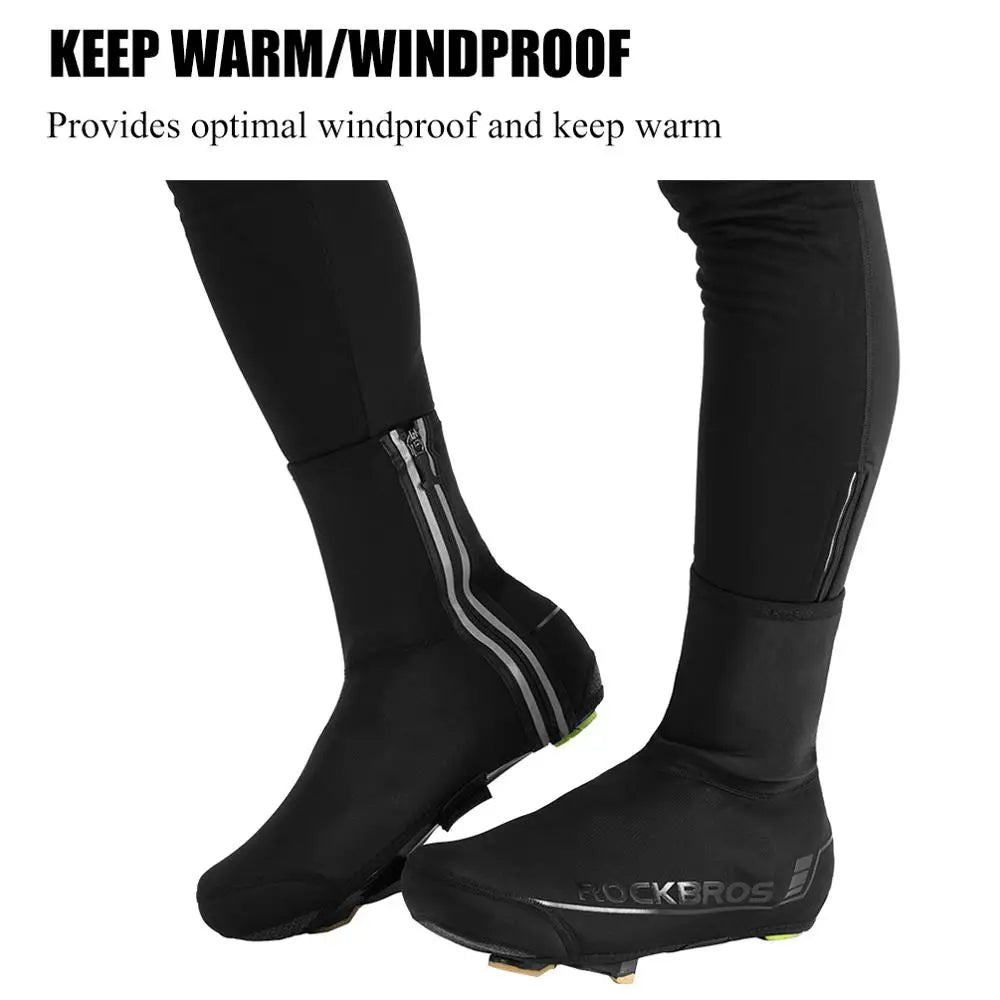 Winter Cycling Shoe Cover Reflective Windproof Waterproof