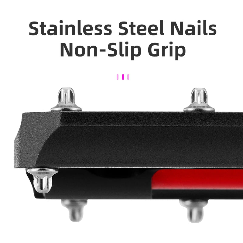 Quick Release Non-Slip Chrome Pedal