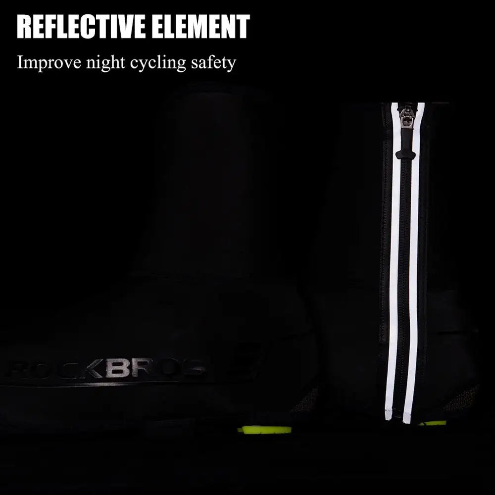 Winter Cycling Shoe Cover Reflective Windproof Waterproof