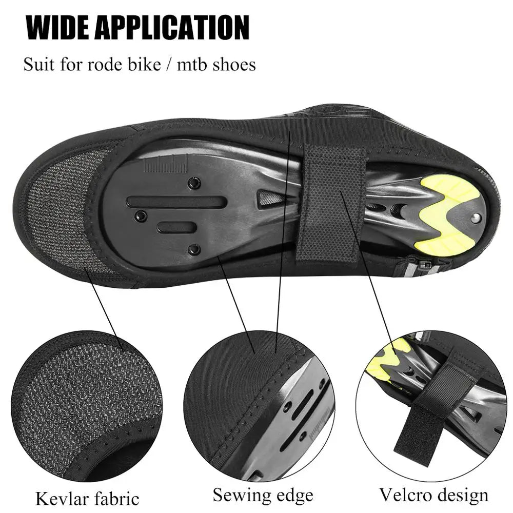 Winter Cycling Shoe Cover Reflective Windproof Waterproof