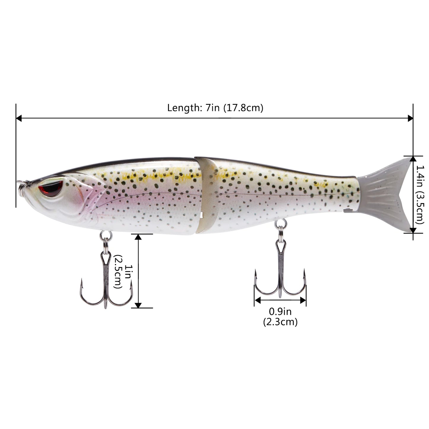 Swimbait Glide Bait Fishing Lure