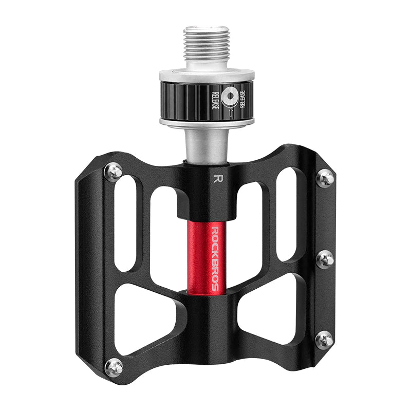 Quick Release Non-Slip Chrome Pedal