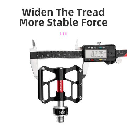 Quick Release Non-Slip Chrome Pedal