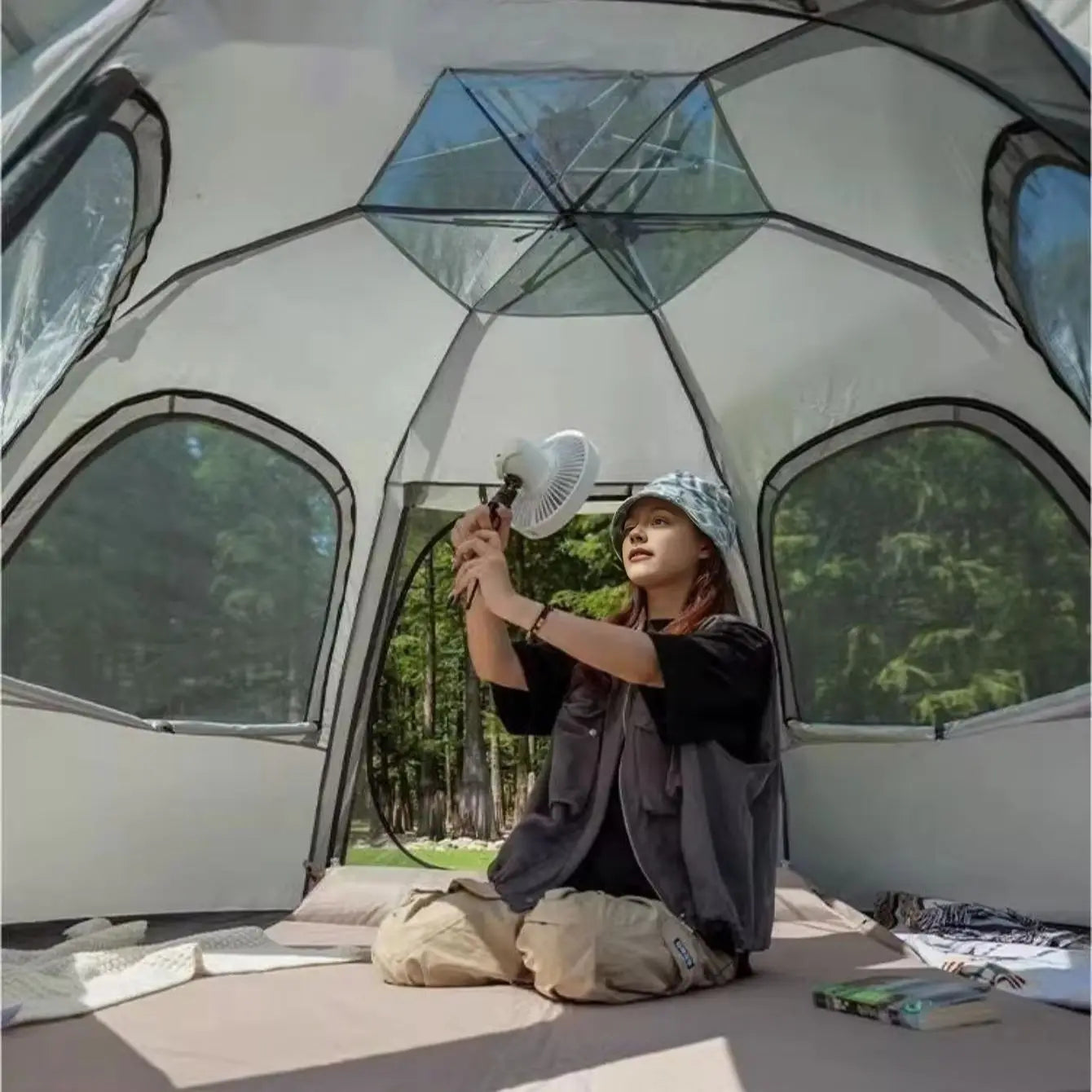 4Person2DoorWaterproofWindproofTent