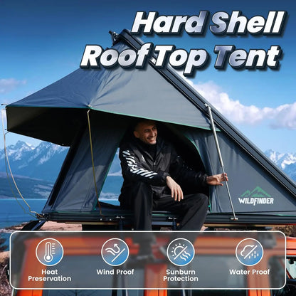 Hard Shell Roof Top Tent for 2-3 Person