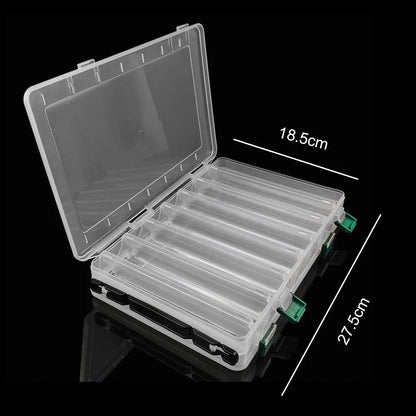14 Grid Fishing Lure Box Large Double Sided Capacity