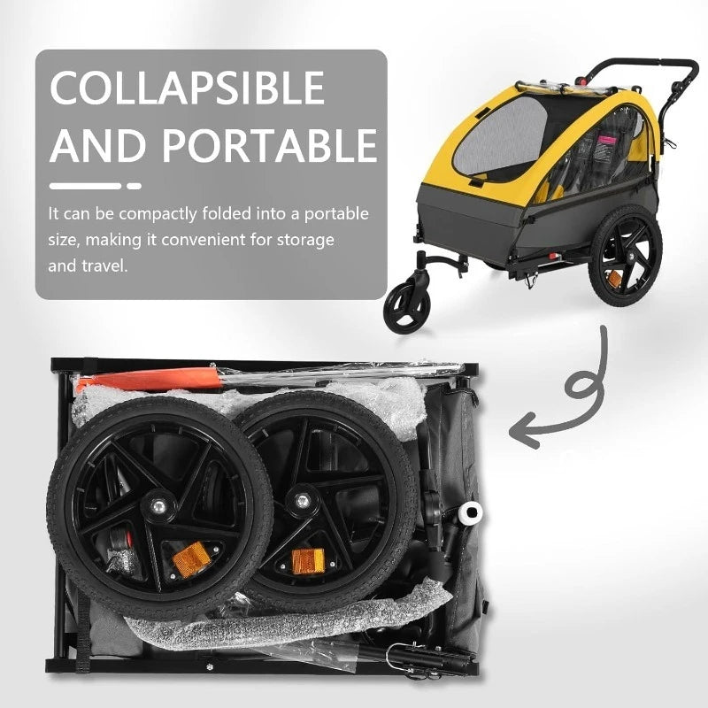 2 in1KidsBikeTrailer