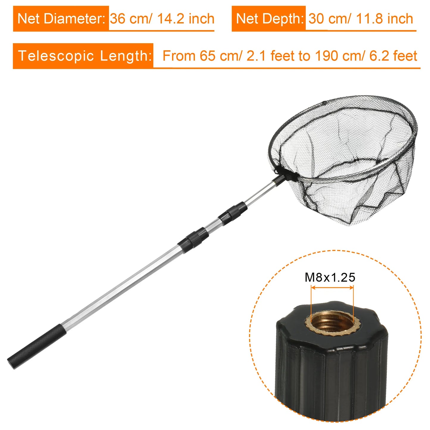 FoldingTelescopicFishingNet