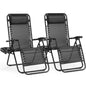 Zero Gravity Set of 2 Portable Recliner Lounge Chair