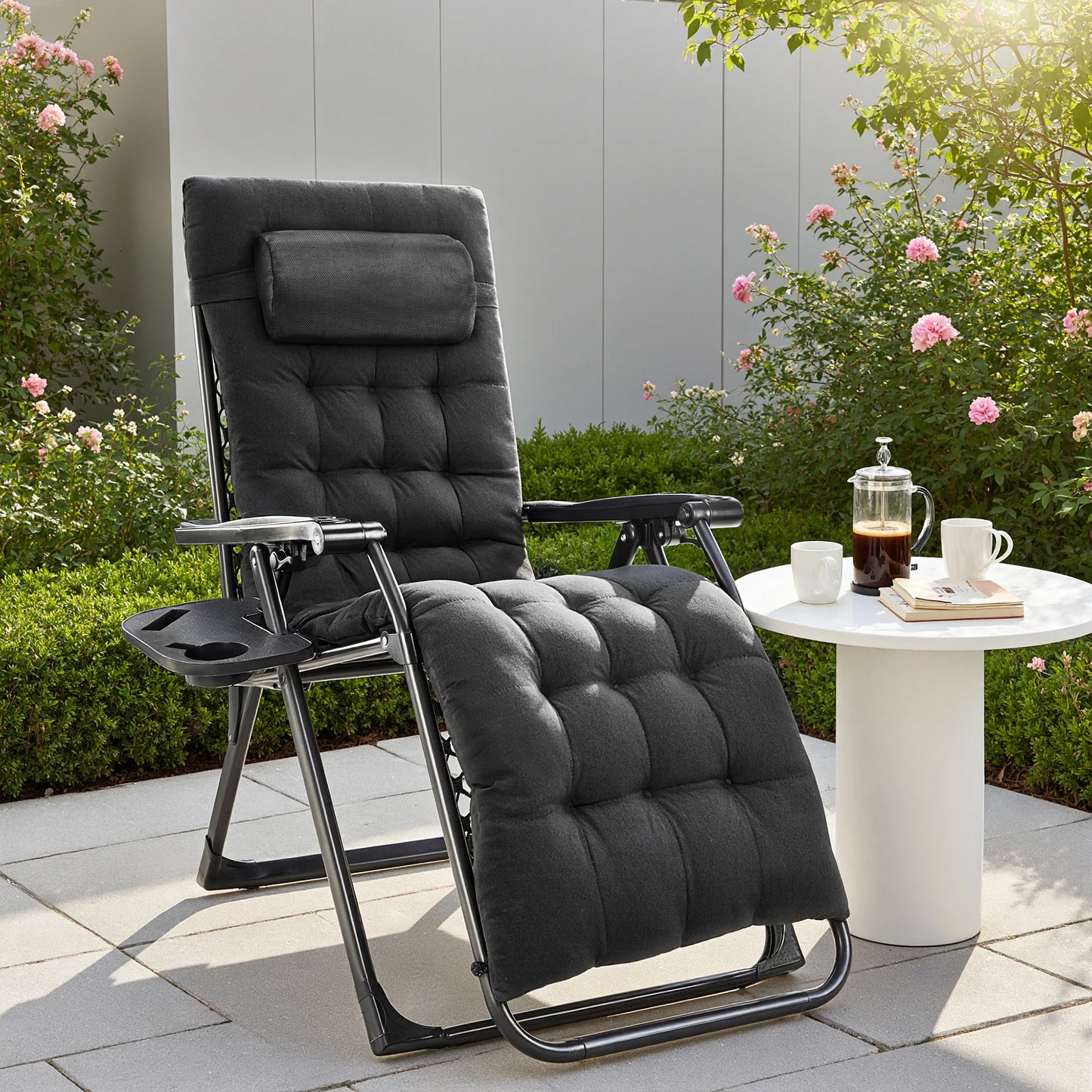 Zero Gravity Set of 2 Portable Recliner Lounge Chair