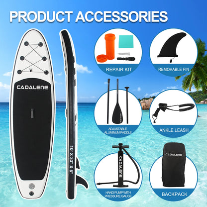 Adult InflatableAntiSlip Stand Up Paddle Board