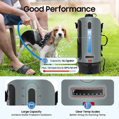 12L Large CapacityShowerBag with Auto Pressure Pump