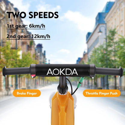 Kids 3 Speed Electric Bike Age 3-12