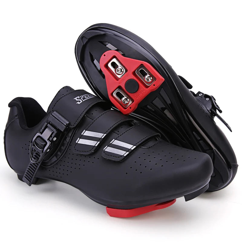Mens  Cycling Shoes Compatible with Peloton Indoor Bicycle Pedals