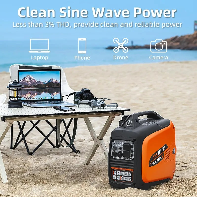 Portable Gas Powered Generator