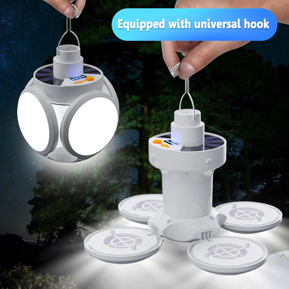 LED Solar Camping Light
