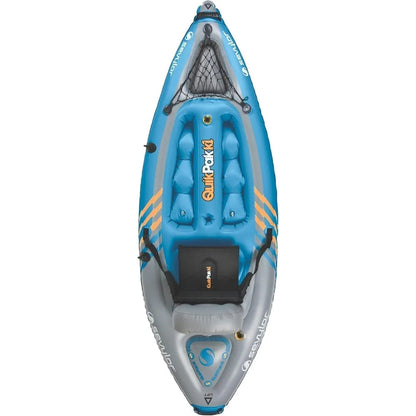 1-Person Inflatable Kayak, Folds into Backpack