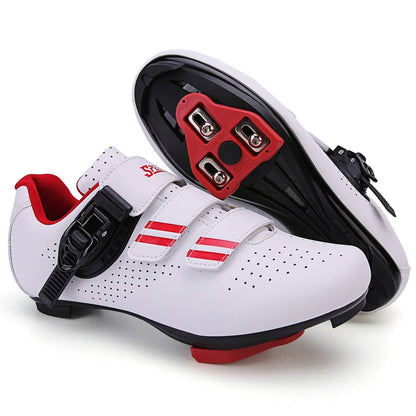 Mens  Cycling Shoes Compatible with Peloton Indoor Bicycle Pedals