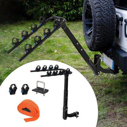 Hitch Mount Foldable Bike Rack