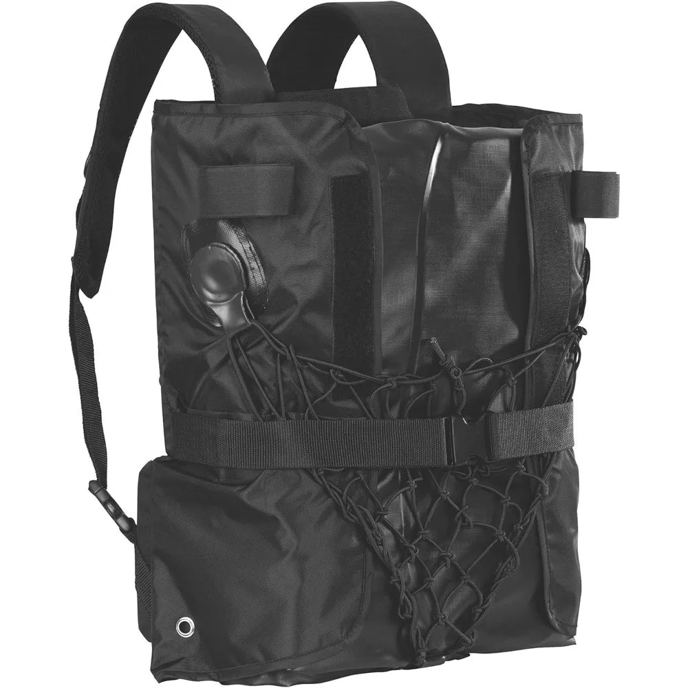 1-Person Inflatable Kayak, Folds into Backpack