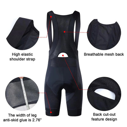 MensQuickDry Cycling Bib Shorts
