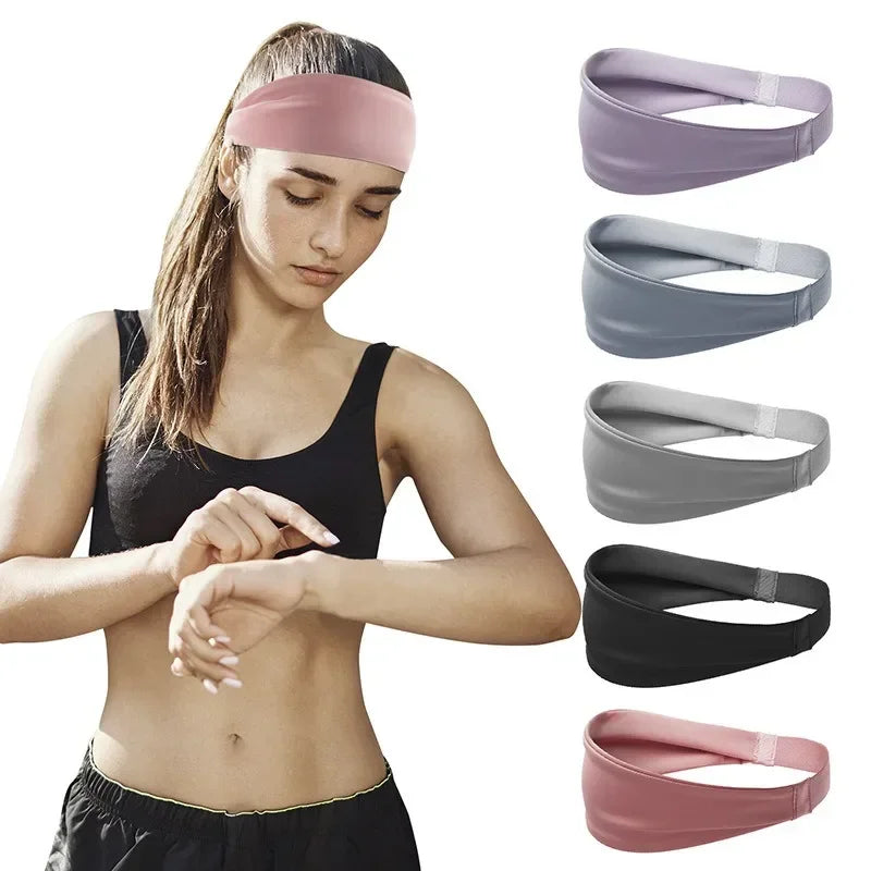 Sports Fitness Elastic, Absorbent, Unisex Sweatband