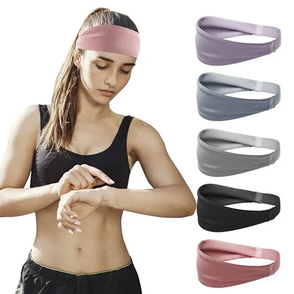 Sports Fitness Elastic, Absorbent, Unisex Sweatband