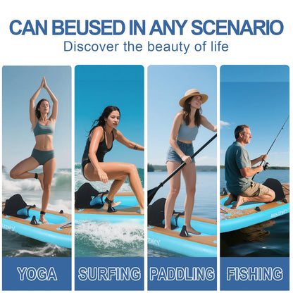 ' Inflatable Stand Up Paddle Board Kayak with Seat