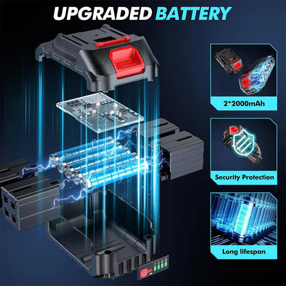 Mini Electric Cordless Chainsaw For Wood Cutting