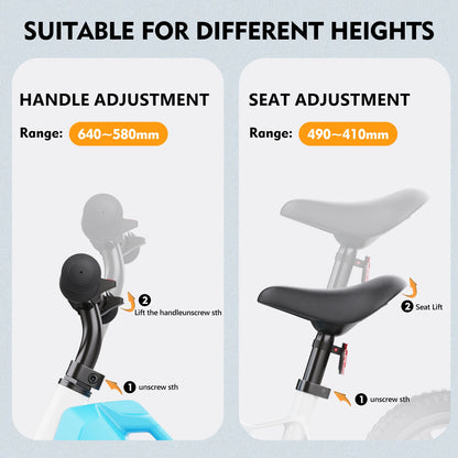 Kids 3 Speed Electric Bike Age 3-12