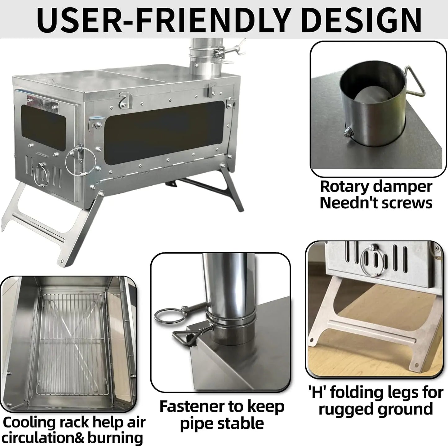HotTentWoodBurningStove