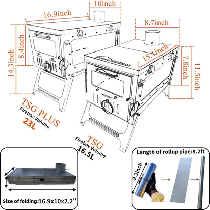 HotTentWoodBurningStove