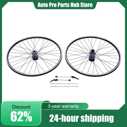 AluminumAlloy 29 Inch Rim Double Six-Hole Wheelset