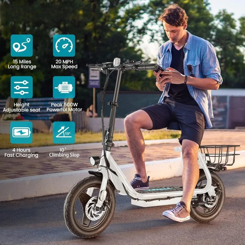 AdultAdjustableElectricScooter