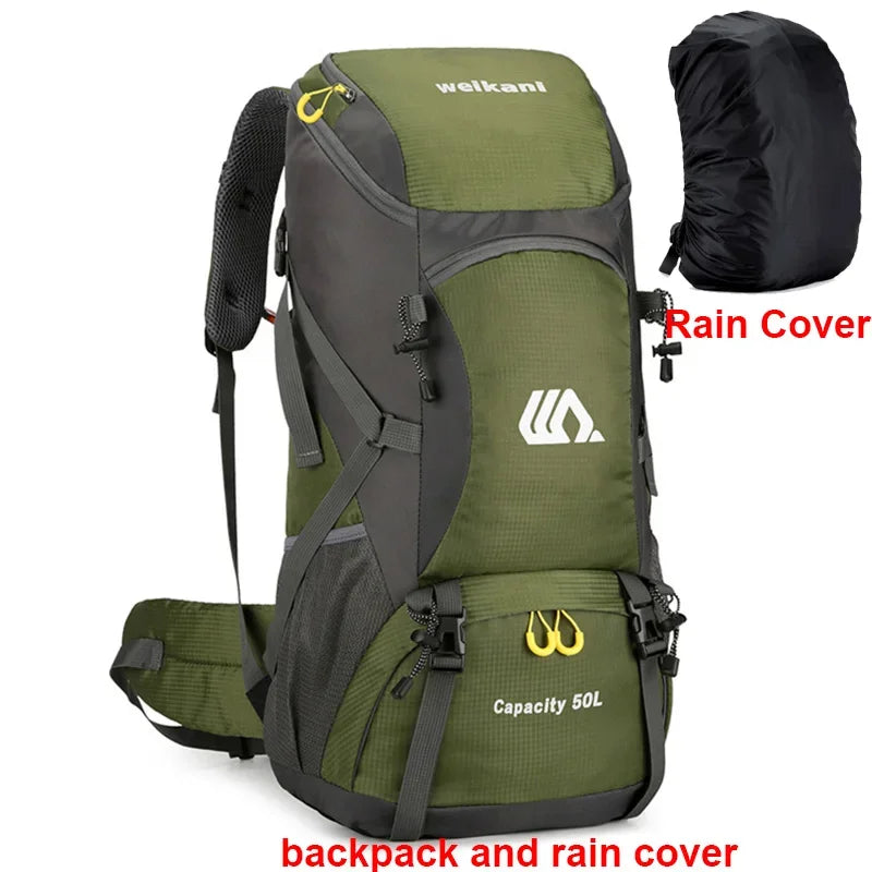 Large Mens Waterproof Travel Backpack