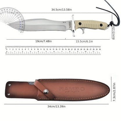 OutdoorTacticalKnifeWithSheath