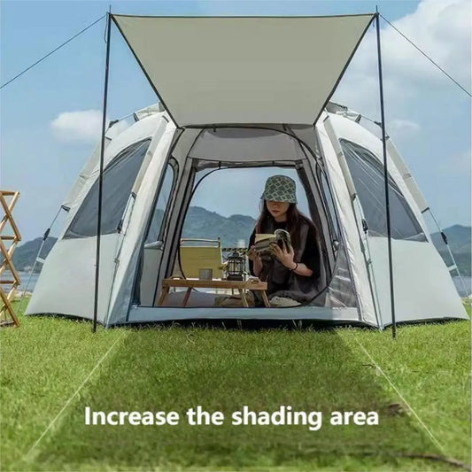 4Person2DoorWaterproofWindproofTent