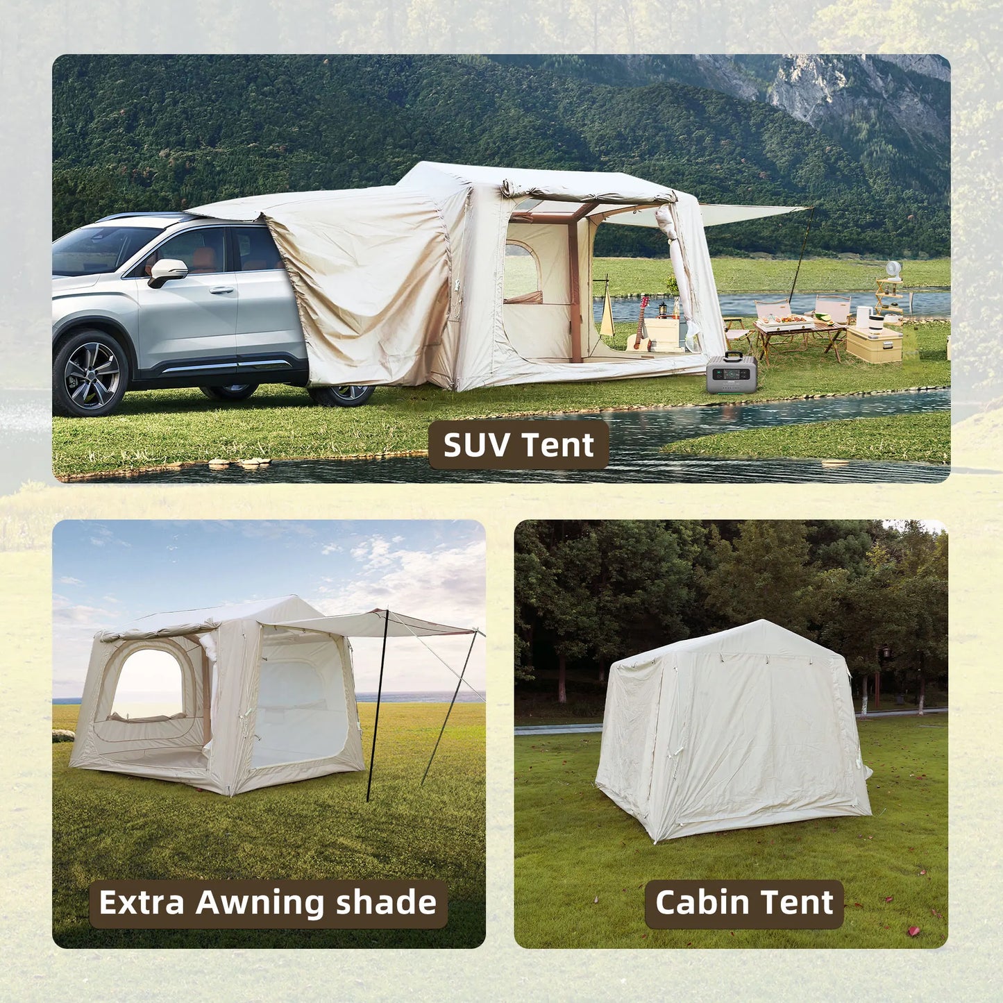 InflatableWaterproofSUV Tent