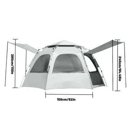 4Person2DoorWaterproofWindproofTent