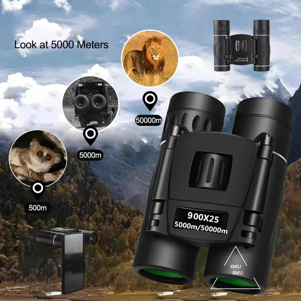 Powerful Long Range FoldingBinoculars