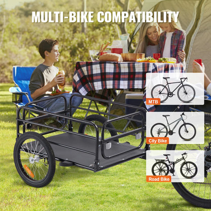 Foldable Storage Bicycle Wagon Cart