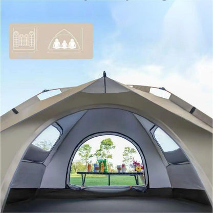 Outdoor Camping Tent TwoDoorsTwoWindows