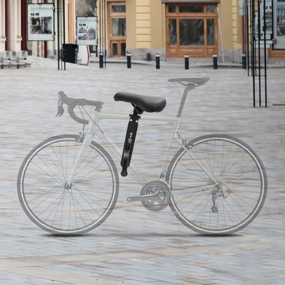 Black Front-Mounted Kid Bike Seat