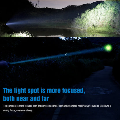 Tactical Rechargeable High Power LED Flashlight