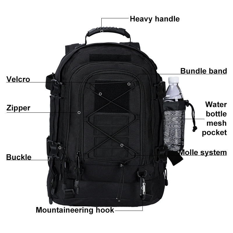 LargeCapacityTacticalBackpack