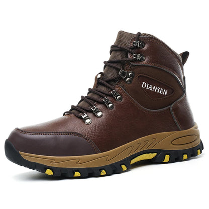 Mens Indestructable Waterproof Leather Work Boot