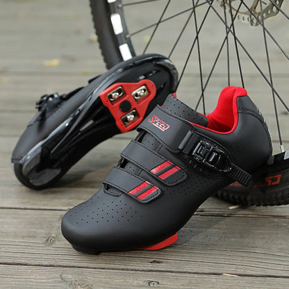 Mens  Cycling Shoes Compatible with Peloton Indoor Bicycle Pedals