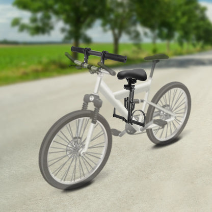 Black Front-Mounted Kid Bike Seat