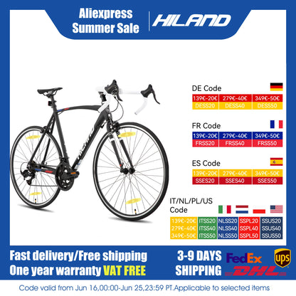 14SpeedLightweightAluminumFrameRacingBike